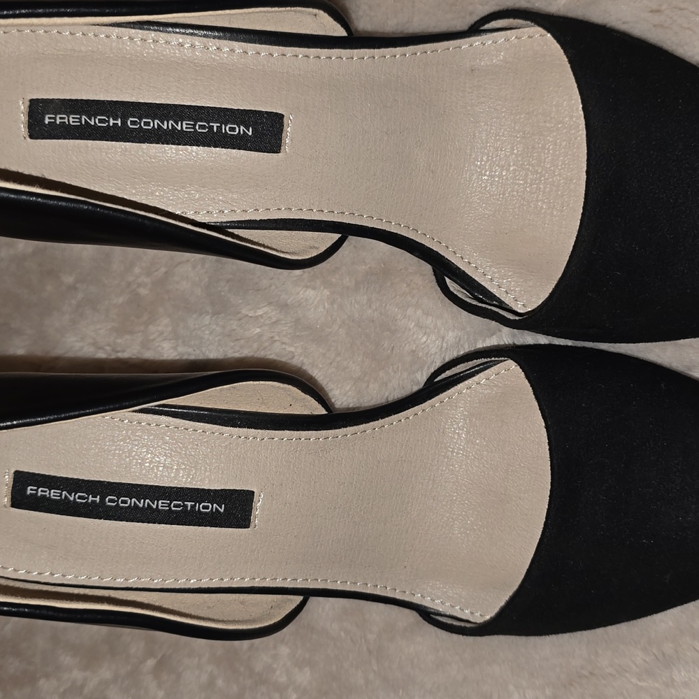NWOB French Connection SIZE 8 Black Women's High Heels - Picture 8 of 8